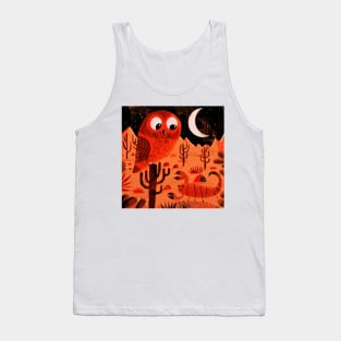 Desert Owl and Scorpion Tank Top